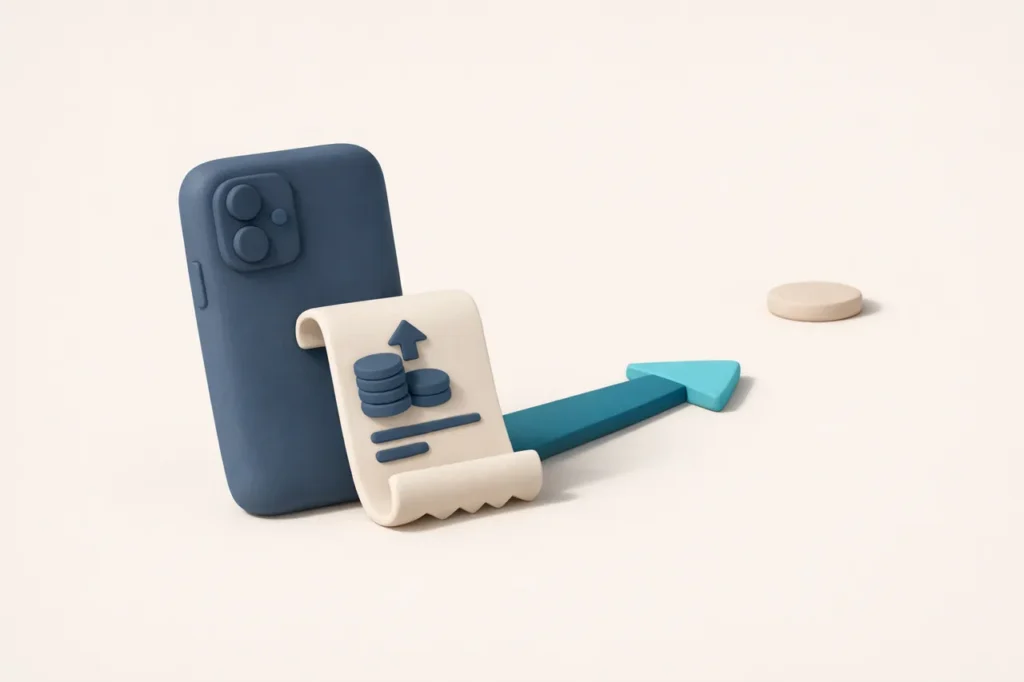 PayID pokies withdrawal reality clay phone outward arrow and receipt scroll